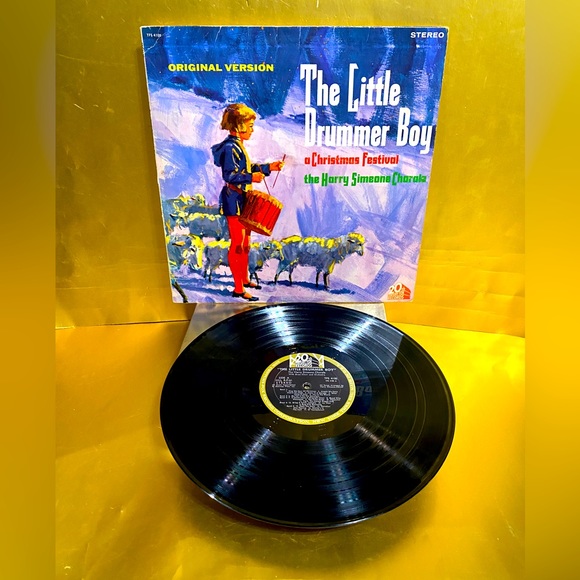 THE LITTLE DRUMMER BOY VINYL 33 1/3 RPM RECORD LP VTG 1963 CHRISTMAS MUS… - Picture 2 of 14